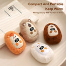 Plush Rechargeable Hand Warmer, 3-Temp & Long-Lasting Portable Warmer for Winter, Mini Smart Heating Pad Gift