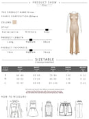 kliou Shiny Long Dress Stunning Women Solid Summer Thin Mesh Sheer Backless Sleeveless Bodycon Female Elegant Fashion Vestidos - M & M Global