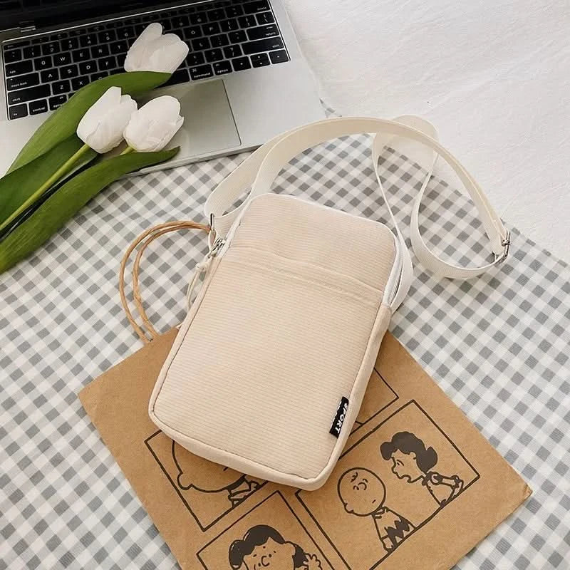 New Fashion Mobile Phone Bag Women's Messenger Bag All-match Mini Small Crossbody Bag Hanging Neck Coin Purse Vertical Handbag - M & M Global