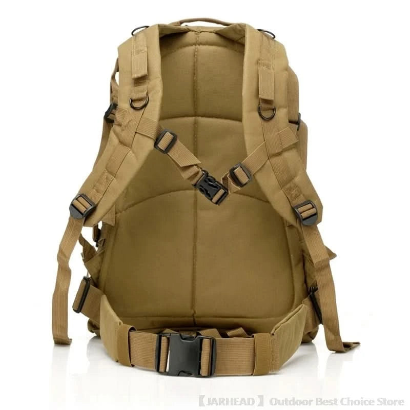 Outdoor Sport Camping Backpack Hiking Trekking School Bag Travel Cycling Walking Large Capacity Rucksack 3D Tactical Backpack - M & M Global