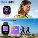 Smartwatch, Wireless Talk/Dial, Multi-Sport Mode for Men and Women, Compatible with IPhone/Andriod