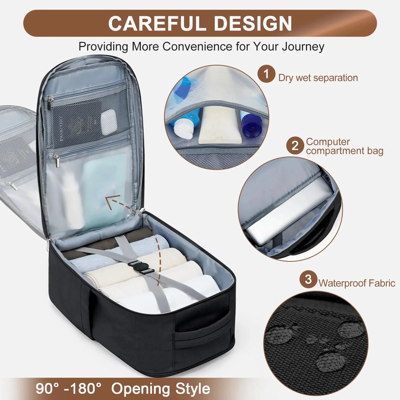 Men Travel Backpack Designer Laptop Bag Large Capacity School Backpack Women Cabin Backpack Ryanair 40x20x25 Tactical Backpack - M & M Global