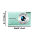 HD 1080P 2.4 inch digital Camera Rechargeable Cameras with 16x Zoom Compact Camera 44MP Cameras for kids Beginner Camera - M & M Global