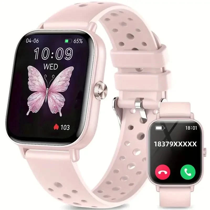 Dynamic UI Dials Smart Watch with 4.7cm HD Touch Screen, Wireless 5.2,Answer Calls, Sleep Tracking,Pedometer for Android Phones