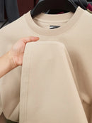 2025 Autumn Hot Selling New Designer Brand Original Crown Embroidered Long Sleeve Men' Casual Comfortable Round Neck T-shirt Top