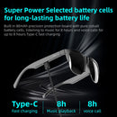 2026 New Hot Sale AI Assistant Smart Glasses 360° HD Sound Smart Touch Control Phone Answer Call Anti-UV Lenses IP4 Riding Gifts