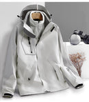 Two-piece Jacket for Men Detachable Windproof Waterproof Mountaineering Clothing 3-in-1 Outdoor Waterproof Jacket New Style