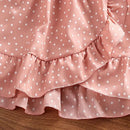 Girls' Clothing Set 5-12T Tri-Color Optional Flying Sleeve Square Collar Vest Top + Lace Skirts  Children Girls Baby Clothes Set - M & M Global