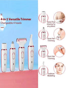 Women Electric Shavers Razors on Leg Armpit, Epilator Nose Hair Remover Facial Body Bikini Eyebrow Beard Mustache Women Trimmer - M & M Global