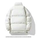 Winter Parka Men Brown Thick Warm Jackets Big Size Oversize Cotton Padded Windbreaker Outwear Waterproof Loose Coats