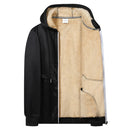 Men's Jacket Winter Camouflage Fleece Thicken Hooded Jackets Male Long Sleeve Coat Casual Zip Up Hoodies Streetwear Men's Coats