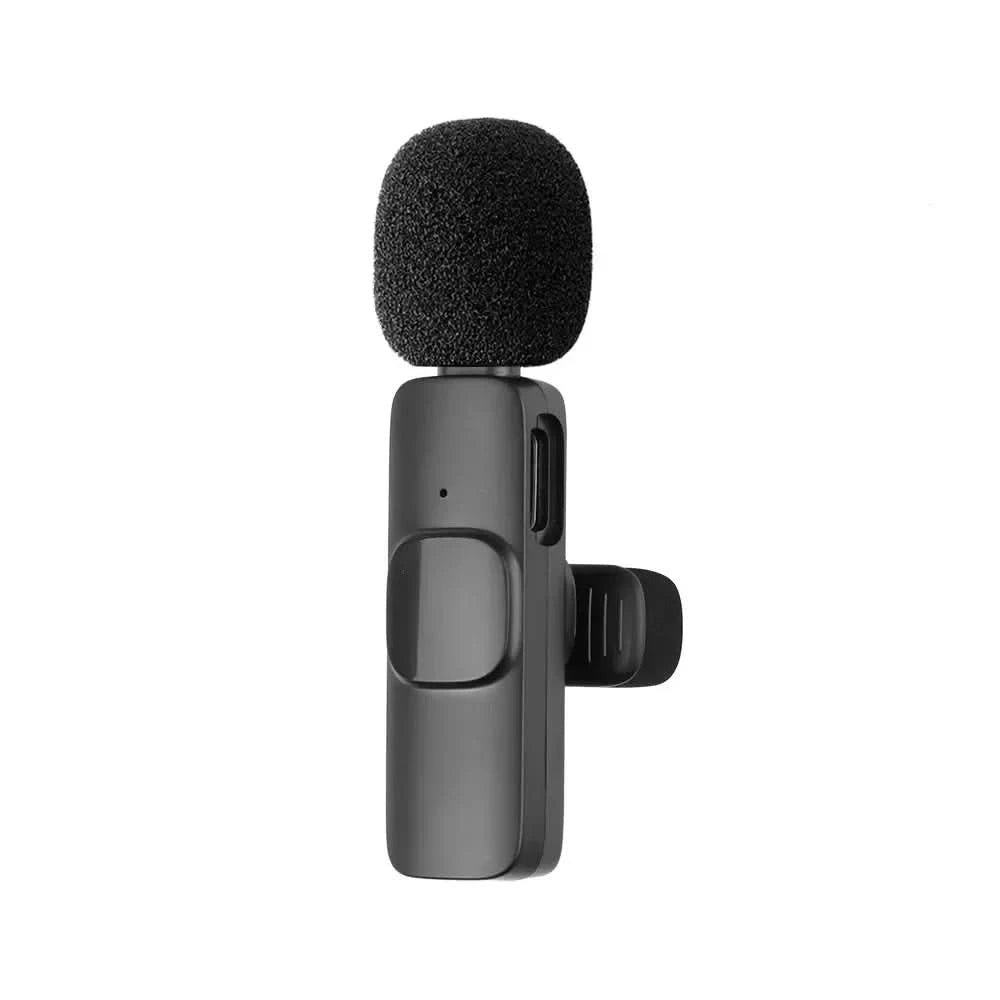 Microphone Wireless Lavalier Microphone for Live Streaming/YouTube/TikTok/Facebook Live Noise Reduction Mic For iPhone/Android - M & M Global