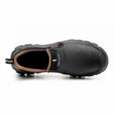Mens Work Boots Composite Toe Safety Footwear Metatarsal Guard Puncture-Proof Construction Work Shoes Anti-Slip Rubber Outsole