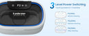550ml Ultrasonic Cleaner, 45kHz Portable Jewelry Glasses Cleaning Machine, Deep Cleaning Ultrasound Appliance With 100ml Cleaning Solution, 5 Timer, 3 Power Levels, Degas Mode