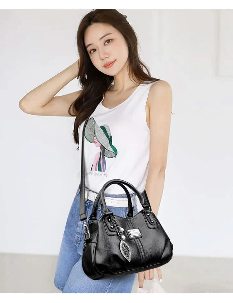 Women'S Bag 2025 New Designer Mid Year Lady Mom Crossbody Large High-Capacity Handbag - M & M Global