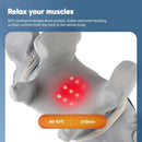 Electric Shoulder Kneading Massage Shawl Automatic Neck Back Massager Wireless Back Muscle Trapezius Relaxing Massage Pillow - M & M Global