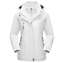 TACVASEN 3 in 1 Winter Fleece Jacket Womens Waterproof Ski Snowboard Jackets Work Rain Coat Outdoor Windbreaker Female Parka