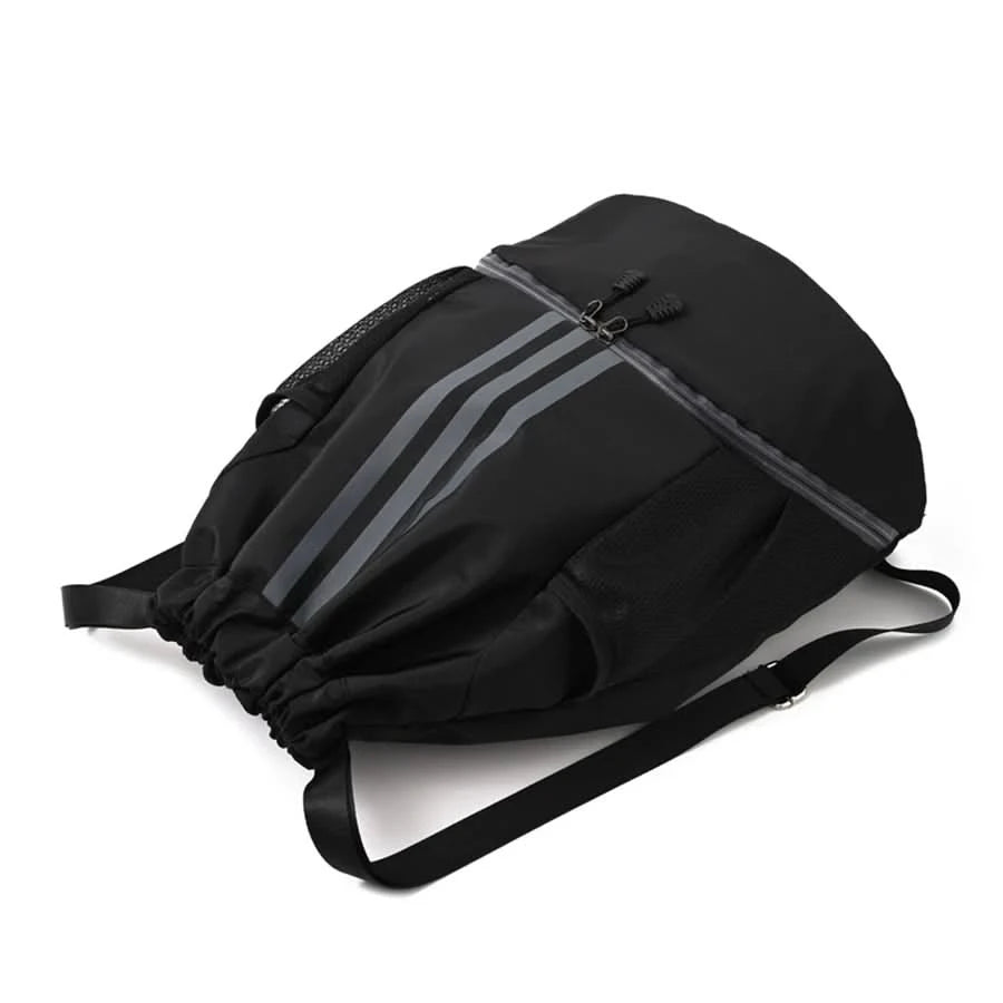 Gym Bag Fitness Backpack Women Men Basketball Backpack Outdoor Soccer Football Storage Bags Training Drawstring Sports Knapsack - M & M Global