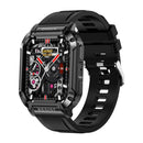 Smartwatch with full touch screen, sports watch can answer and make calls, with message reminders, customizable dial wallpaper a
