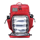 45L Meal Management Backpack for Men Women Tactical Adults Insulated Lunch Athletes Gym Bag Sports Daypacks With Bottle Holder - M & M Global