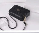 2025 Women's One Shoulder Small Square Handbag New Cross Border Foreign Trade Lingge PU Crossbody Versatile Small Messenger Bag - M & M Global