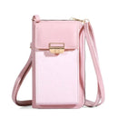 2024 New Women's Bag Mobile Phone Bag Trendy Line Simple Ladies Shoulder Bag Messenger Bag Lock Small Square Bag - M & M Global