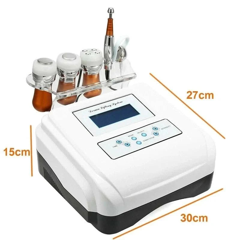 5 in 1 Mesotherapy Machine Body and Facial No-needle Skin Care Beauty Device EMS Electroporation Anti-aging Face Lift Tightening - M & M Global