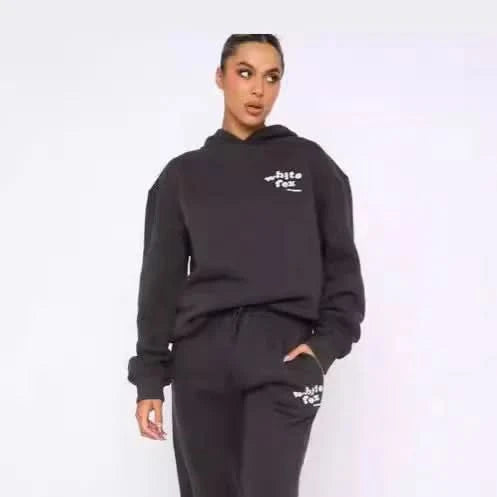 Street Casual Pant Set Clohtes Women's Sportswear Sportswear Jogging Suit Women's Hooded Sportswear Tide Suit
