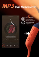 POLVCDG bone conduction swimming earphones IPX8 waterproof 32GB memory Bluetooth 5.4 silicone material 2025 new product x16