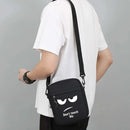 Casual Crossbody Bag Men's Shoulder Bag Commuter Advanced Sense New Large Capacity Travel Outdoor Oxford Cloth Bag - M & M Global