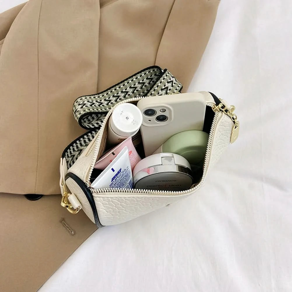 Solid Pu Leather Shoulder Bag Fashion Designer Handbags Messenger Bags For Women Casual Crossbody Bags Summer Travel Bag - M & M Global