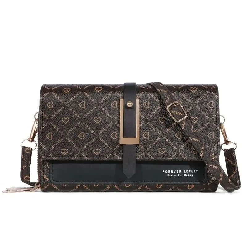 Mini Women's Wallet Handbag Multi Card Large Capacity Casual Shoulder Bag Mobile Phone Packet Fashion New Style Crossbody Wallet - M & M Global