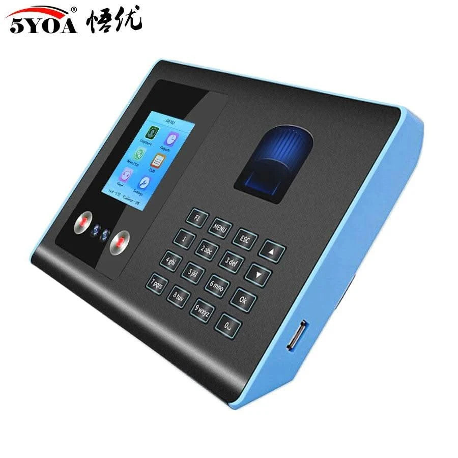 AF01 Biometric Face Facial Fingerprint Recognition Time Attendance No Touch Contactless System Machine Device Machine - M & M Global