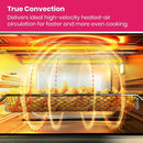 Limited Edition Happy Pink Infrared Heating Air Fryer Toaster Oven, Extra Large Countertop Convection Oven 10-in-1 Combo, 6-Slic - M & M Global