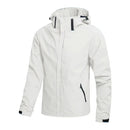 Men's Waterproof Rain Jacket Lightweight Outer Hooded Outdoor Raincoat Hiking Windproof Jacket Climbing Outdoor Jackets