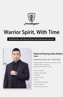 POEDAGAR Fashion High Quality Men Clock Waterproof Date Week Watch For Man Stainless Steel Luxury Quartz Men's Watches Reloj+Box