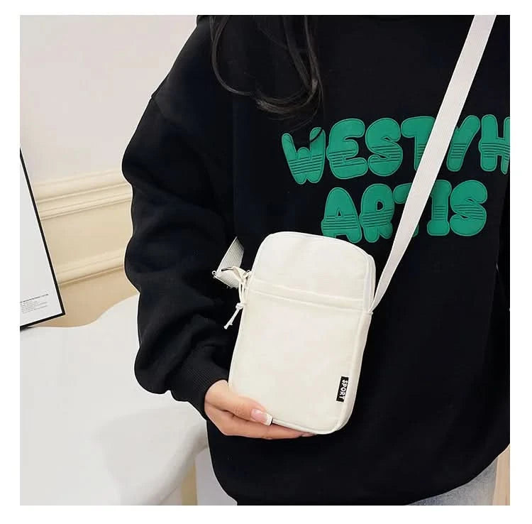 New Fashion Mobile Phone Bag Women's Messenger Bag All-match Mini Small Crossbody Bag Hanging Neck Coin Purse Vertical Handbag - M & M Global