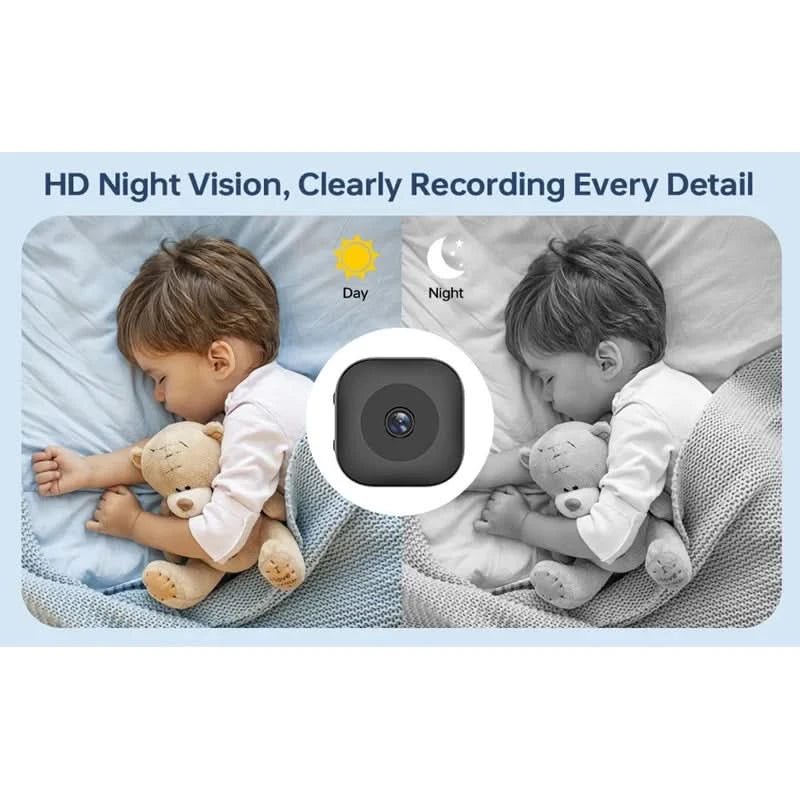 Xiaomi Mijia Security Camera 4K Mini Full Color Night Vision High Definition WiFi Monitor Waterproof Motion Detect Surveillance - M & M Global