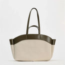 Women Tote Bag Underarm Pouch Large Capacity Pu Leather Shoulder Bag Retro Crossbody Bag Casual Portable Bucket Bags Handbag - M & M Global