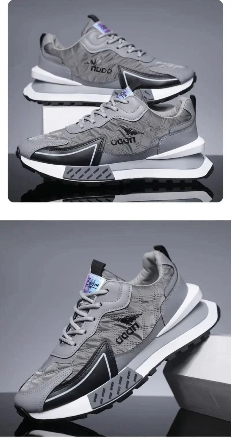 Men Sneakers Autumn Fashion Breathable Running Shoes Outdoor Jogging Sports Trainers Platform Non-slip - M & M Global