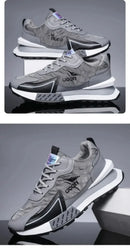 Men Sneakers Autumn Fashion Breathable Running Shoes Outdoor Jogging Sports Trainers Platform Non-slip - M & M Global