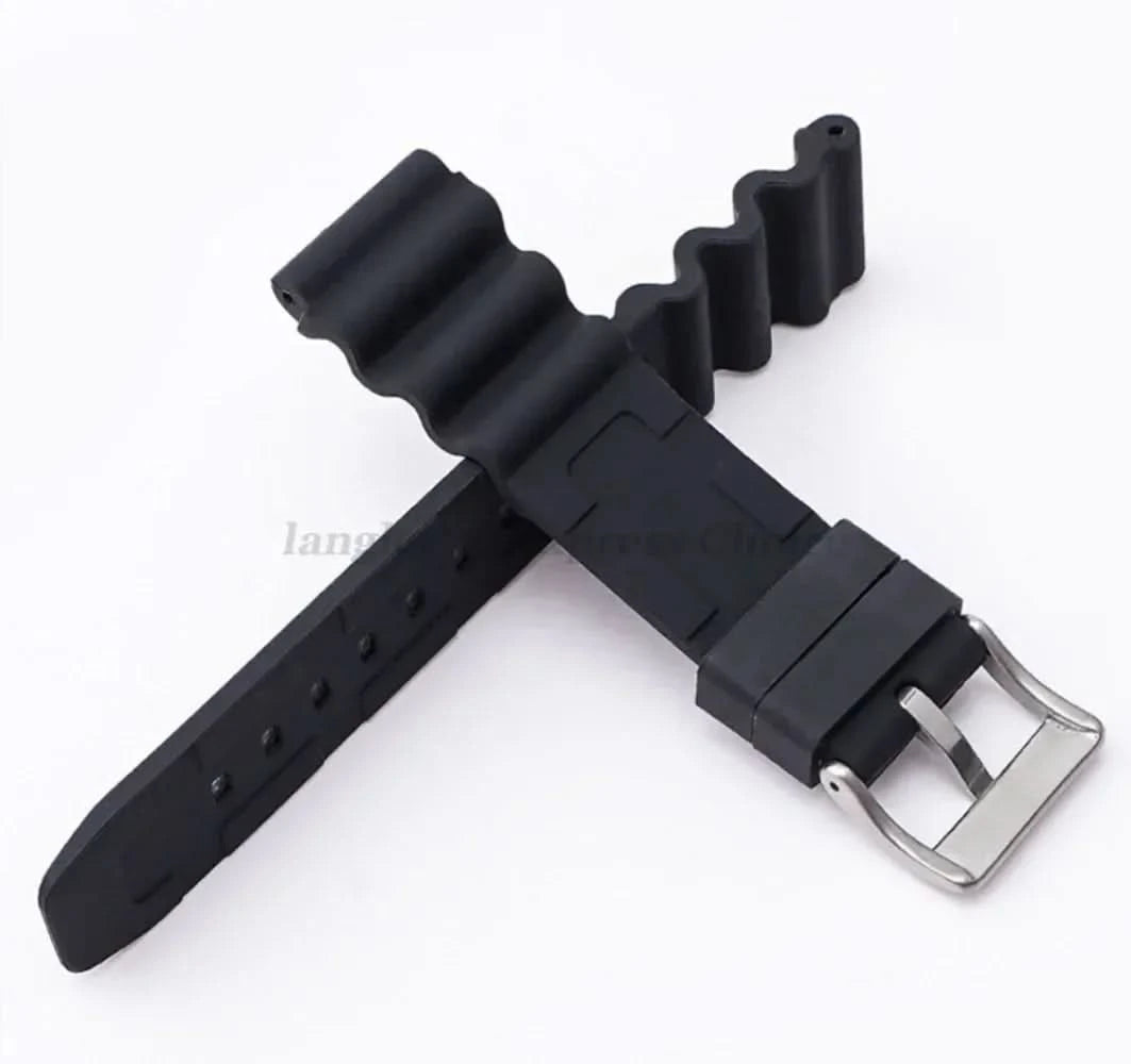 Silicone Watch Band 20mm 22mm For Rolex SUBMARINER Waterproof Diving Bracelet For Citizen For Seiko SKX007 SRP777J1 Sports Strap - M & M Global