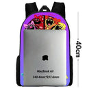 pcs set Football CR7 Star Child School Backpack with Lunch Bags Pencil Bags School Bags for R-Ronaldos Boys Girls Best Gift - M & M Global