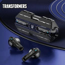 Ship From US Transformers TF-T01 Gaming Earphones Bluetooth 5.4 ENC Noise Reduction Headphones HD Call Music Earbuds Bumble Bee