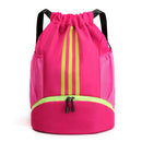 Gym Bag Fitness Backpack Women Men Basketball Backpack Outdoor Soccer Football Storage Bags Training Drawstring Sports Knapsack - M & M Global