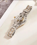 LONGLUX Men automatic mechanical watch elegant luxury watches waterproof skeleton business wholesale stainless steel gift watch - M & M Global