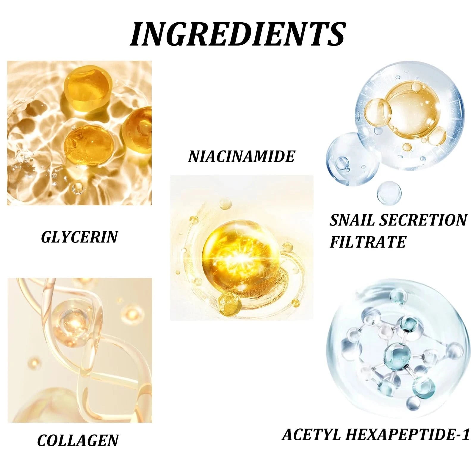 Snail Eye Cream Stick Collagen Fade Fine Lines Wrinkle Lightening Dark Circles Firming Eye Bags Puffiness Moisturizing Eye Cream - M & M Global
