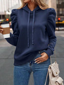 New Autumn Gothic Style Casual Long-Sleeved Hooded Short Sweater Jacket Women Fashion Zipper Sports Hoodies Y2K Sweatshirt