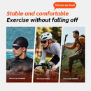 POLVCDG bone conduction swimming earphones IPX8 waterproof 32GB memory Bluetooth 5.4 silicone material 2025 new product x16