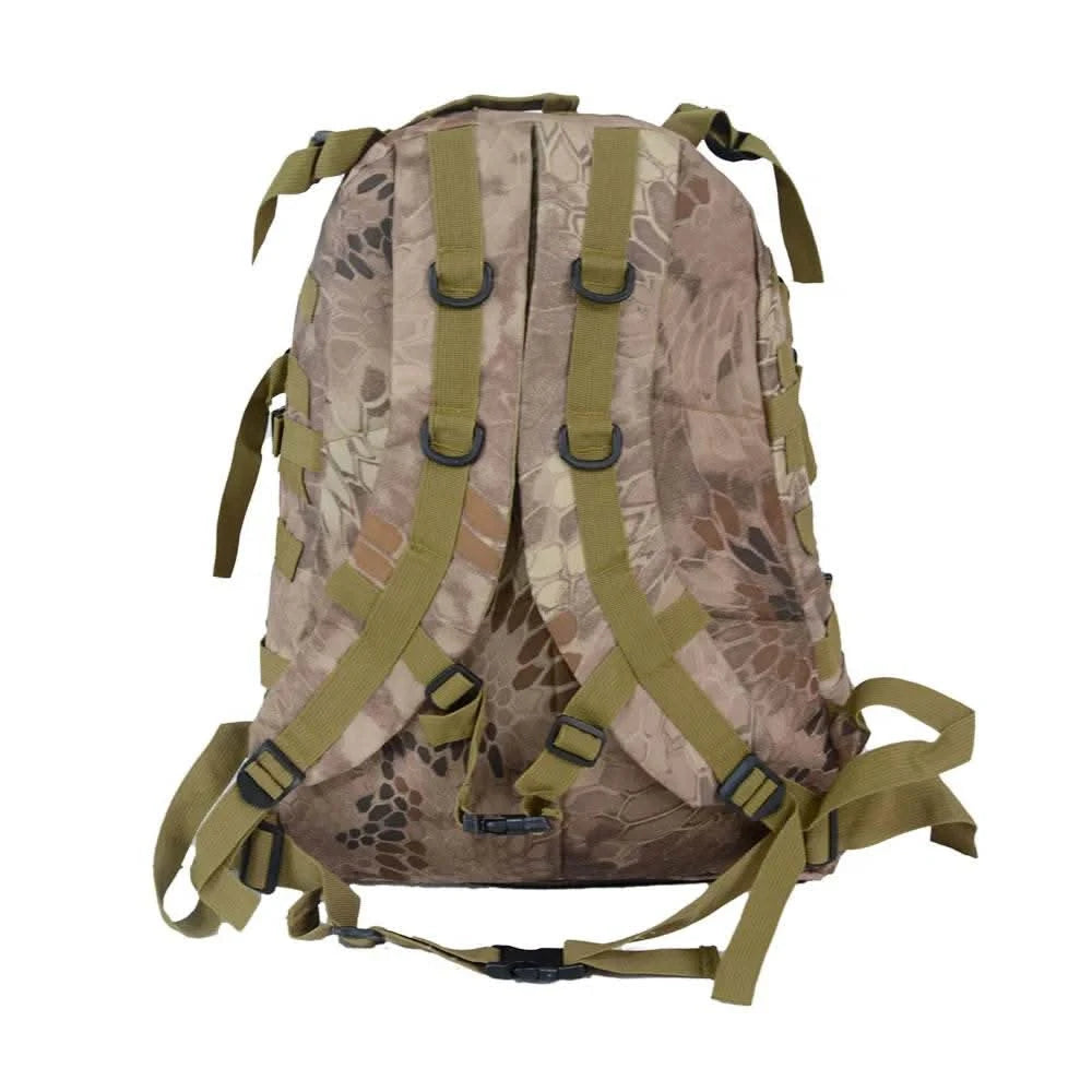45L 3D Tactical Outdoor Camo bag Shoulder Attack Mountain riding charge bag Python Print PUBG Eating Chicken backpack - M & M Global